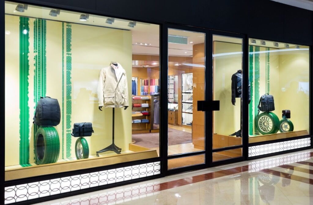 Openness in storefront design