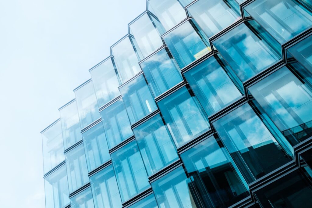 Types of glass used in architecture