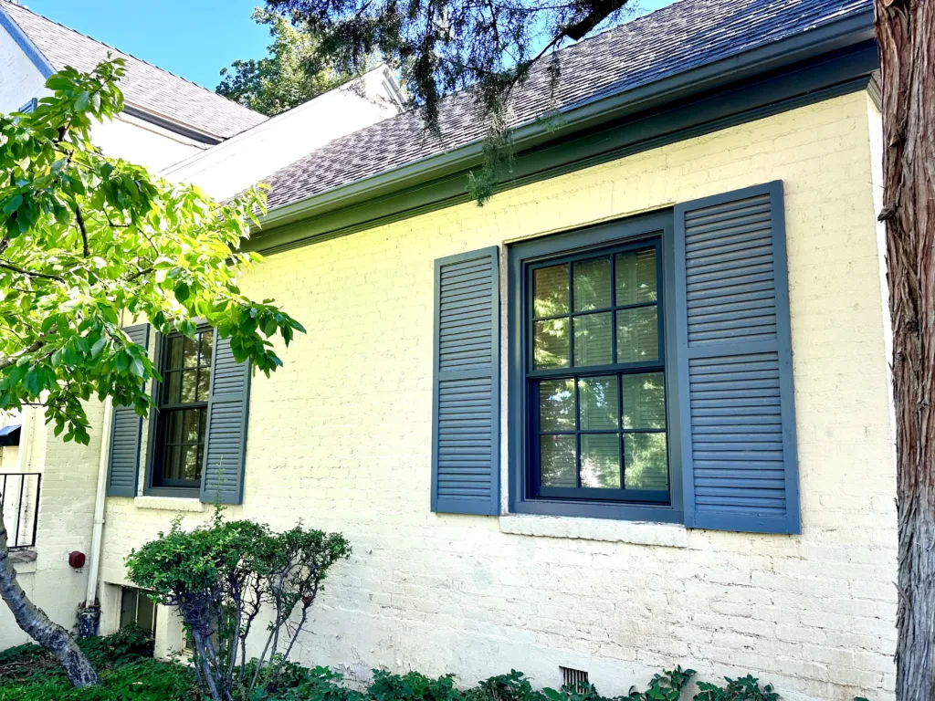 Popular House and Shutter Color Combinations front windows valley glass ogden utah
