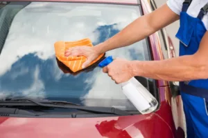 How to Remove Hard Water Stains from Your Windshield Without Damaging It